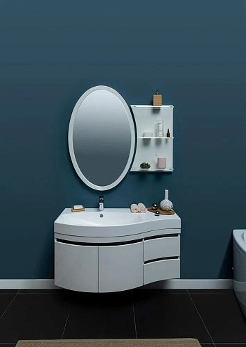 Комплект мебели Aquanet Опера 115 L белый (2 дверцы 2 ящика) 00169414 Комплект мебели Aquanet Опера 115 L белый (2 дверцы 2 ящика) 00169414