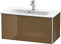 Тумба под раковину Duravit XSquare XS406606161 подвесная 81 см Коричнево-оливковый глянцевый Тумба под раковину Duravit XSquare XS406606161 подвесная 81 см Коричнево-оливковый глянцевый