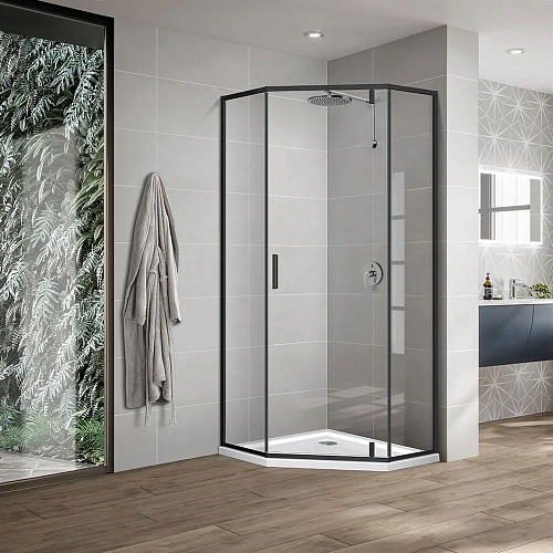 Душевой уголок Vincea Slim-U VSP-2SU900CLB, 900x900, м.черный, стекло прозрачное Душевой уголок Vincea Slim-U VSP-2SU900CLB, 900x900, м.черный, стекло прозрачное