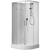 Картинка анонса товара «душевая кабина aquanet passion evo r white 90x90 набор 1 00267252»