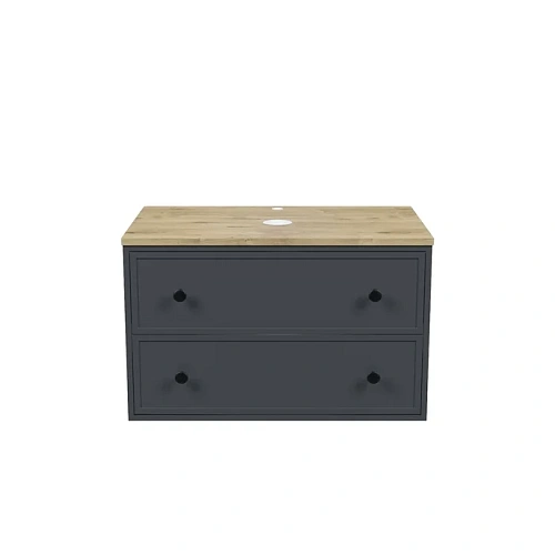 Тумба под раковину IDDIS Torr (TOR80DVi95K) подвесная со столешницей МДФ, дуб верона 80 см темно-серый Тумба под раковину IDDIS Torr (TOR80DVi95K) подвесная со столешницей МДФ, дуб верона 80 см темно-серый