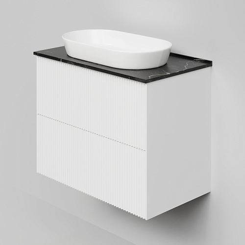 Тумба под раковину La Fenice TERRA TWIN Bianco 80 NFNC-01-TER-B-80-2-3-GB белая матовая с белой столешницей Тумба под раковину La Fenice TERRA TWIN Bianco 80 NFNC-01-TER-B-80-2-3-GB белая матовая с белой столешницей