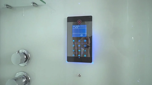 Душевая кабина Timo Premium PURO (90x120x220), стульчик прозрачный Душевая кабина Timo Premium PURO (90x120x220), стульчик прозрачный