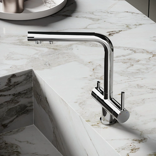 Смеситель для кухни SANCOS Foster SC4014CH с возможностью подключения фильтра для воды, хром Смеситель для кухни SANCOS Foster SC4014CH с возможностью подключения фильтра для воды, хром