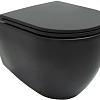 Унитаз подвесной Allen Brau Reality 4.32006.31 с крышкой, черный матовый Унитаз подвесной Allen Brau Reality 4.32006.31 с крышкой, черный матовый