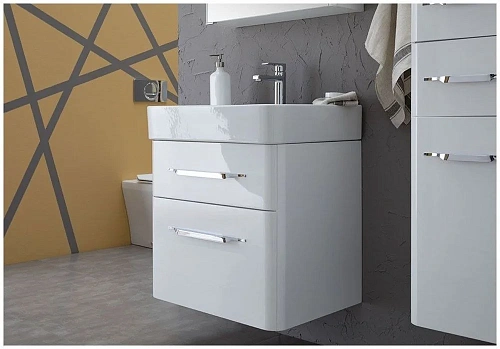 Комплект мебели Aquanet Виченца 60 белый 00199301 Комплект мебели Aquanet Виченца 60 белый 00199301