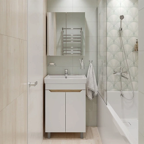 Тумба с раковиной DIWO Архангельск 60 дуб сонома 569755 Тумба с раковиной DIWO Архангельск 60 дуб сонома 569755