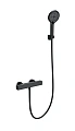 Смеситель для душа Wonzon & Woghand с термостатом, черный матовый (WW-B2016-A-MB) Смеситель для душа Wonzon & Woghand с термостатом, черный матовый (WW-B2016-A-MB)