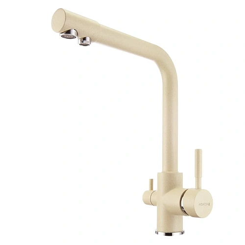 Смеситель для кухни Aquaton Руан шампань 1AX004FCXX290 Смеситель для кухни Aquaton Руан шампань 1AX004FCXX290