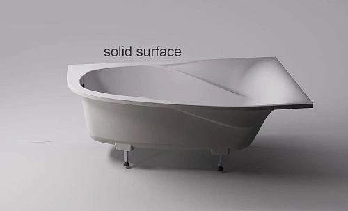 Ванна из искусственного камня Astra-Form Селена 01010081 правая, Solid Surface 1700х1000 Ванна из искусственного камня Astra-Form Селена 01010081 правая, Solid Surface 1700х1000