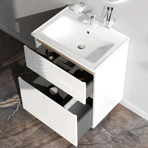 Тумба под раковину AM.PM X-Joy M85AFSX0652WG напольная, 65 см, белый Тумба под раковину AM.PM X-Joy M85AFSX0652WG напольная, 65 см, белый