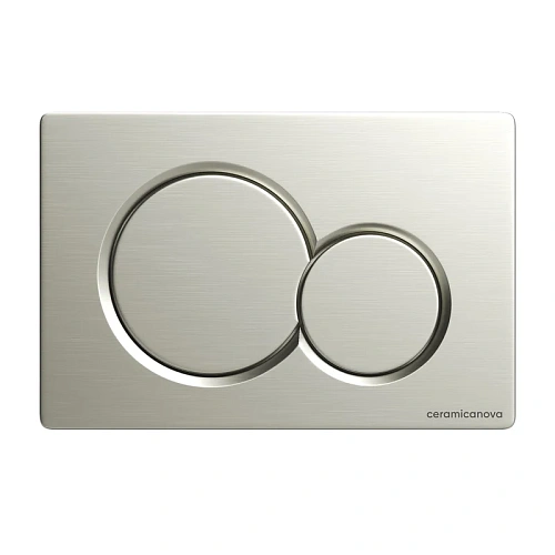 Клавиша смыва Ceramica Nova Balance Sphere CN12-003BN брашированный никель Клавиша смыва Ceramica Nova Balance Sphere CN12-003BN брашированный никель