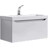Тумба под раковину AQWELLA Verona 80см Ver.01.08/W подвесная, белая