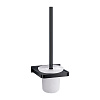 Картинка анонса товара «ершик для унитаза omnires darling da70620bl (черный blh)»