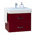 Тумба с раковиной Aquaton Америна 60 (бордо темный) 1A1354K1AM940 Тумба с раковиной Aquaton Америна 60 (бордо темный) 1A1354K1AM940