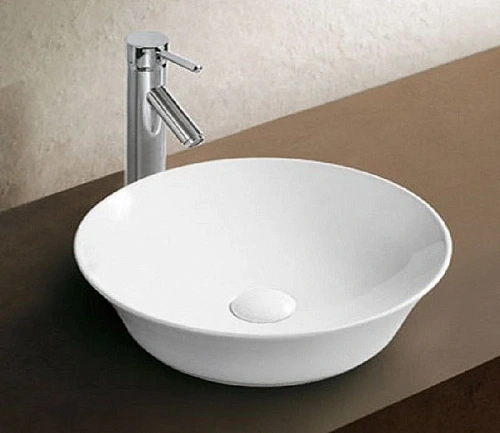 Раковина CeramaLux 9381 накладная, белый Раковина CeramaLux 9381 накладная, белый