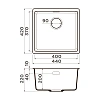 Кухонная мойка Omoikiri Kata 44-U-SA Artgranit/бежевый 4993423 Кухонная мойка Omoikiri Kata 44-U-SA Artgranit/бежевый 4993423