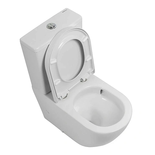 Унитаз напольный BelBagno SFERA-TOR BB2141CP-TOR/BB2141T/BB865SC безободковый с сиденьем Унитаз напольный BelBagno SFERA-TOR BB2141CP-TOR/BB2141T/BB865SC безободковый с сиденьем