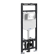 Инсталляция для унитаза WasserKRAFT Alme 15TLT.010.ME.CH01 с клавишей смыва хром Инсталляция для унитаза WasserKRAFT Alme 15TLT.010.ME.CH01 с клавишей смыва хром