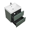Тумба под раковину Roca Ona 600 зеленый матовый 2 ящика A857613513 Тумба под раковину Roca Ona 600 зеленый матовый 2 ящика A857613513