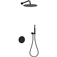 Душевая система Sancos Link SC3005MB встраиваемый, с термостатом, черный матовый Душевая система Sancos Link SC3005MB встраиваемый, с термостатом, черный матовый