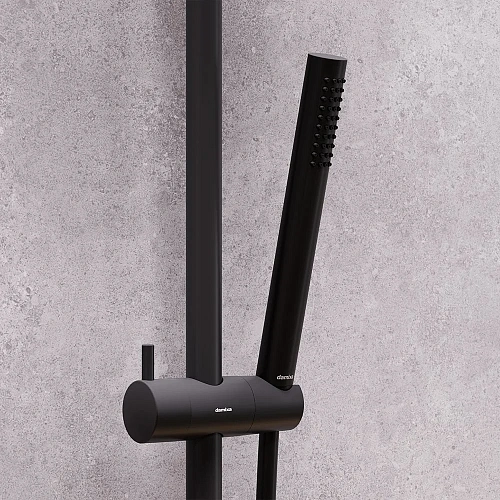 Душевая система Damixa Scandinavian Pure 936710300 черный Душевая система Damixa Scandinavian Pure 936710300 черный