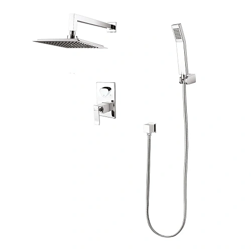 Душевая система Lemark Contest LM5829CW встраиваемая, хром/белый Душевая система Lemark Contest LM5829CW встраиваемая, хром/белый