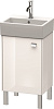 Картинка анонса товара «тумба под раковину duravit brioso br4430l1022 напольная 43 см белый глянцевый»