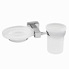 Картинка анонса товара «мыльница wasserkraft lippe k-6526 держатель стакана и мыльницы хром»