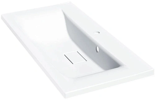 Раковина Vincea VCB-3M900W из искусственного камня, цвет белый Раковина Vincea VCB-3M900W из искусственного камня, цвет белый