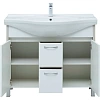Тумба под раковину Aquanet Донна 100 белый дуб/белый (2 дверцы, 2 ящика) 00274164 Тумба под раковину Aquanet Донна 100 белый дуб/белый (2 дверцы, 2 ящика) 00274164
