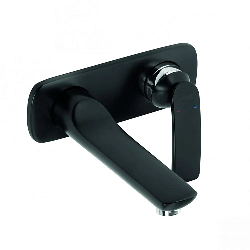 Смеситель для раковины Kludi Balance 522468775 внешняя монтажная часть, черный матовый Смеситель для раковины Kludi Balance 522468775 внешняя монтажная часть, черный матовый