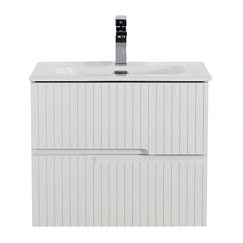 Тумба под раковину CEZARES DUET-N-600-2C-SO-BL Bianco Lucido 700x457 подвесная Тумба под раковину CEZARES DUET-N-600-2C-SO-BL Bianco Lucido 700x457 подвесная