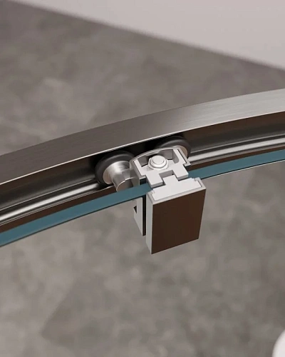 Душевой уголок CEZARES MOLVENO-R-1-90-C-GM-IV цвет профиля оружейная сталь стекло прозрачное 900x900 мм Душевой уголок CEZARES MOLVENO-R-1-90-C-GM-IV цвет профиля оружейная сталь стекло прозрачное 900x900 мм