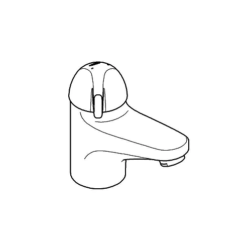 Смеситель для раковины GROHE Euroeco Special безопасный, рычаг 120 мм, хром (32789000) Смеситель для раковины GROHE Euroeco Special безопасный, рычаг 120 мм, хром (32789000)