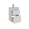 Тумба под раковину Lemark COMBI 50 см подвесная/напольная, белый LM03C50T Тумба под раковину Lemark COMBI 50 см подвесная/напольная, белый LM03C50T