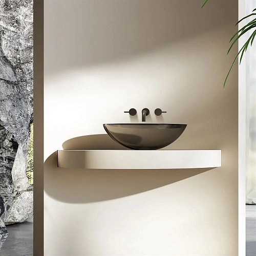 Раковина Vincea VBS-6T11B, 500x350x150, накладная, цвет черный Раковина Vincea VBS-6T11B, 500x350x150, накладная, цвет черный