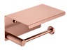 Картинка анонса товара «держатель туалетной бумаги boheme uno 10971-cb с крышкой copper brushed»