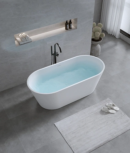 Ванна из искусственного камня Timo solid ELISSA1500 (1500x750x515) Ванна из искусственного камня Timo solid ELISSA1500 (1500x750x515)