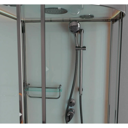 Душевая кабина Frank F409/1 Brilliant полированный хром профиль 90x90 175009 Душевая кабина Frank F409/1 Brilliant полированный хром профиль 90x90 175009