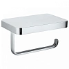 Держатель туалетной бумаги Wonzon &amp; Woghand с полкой, хром (WW-9736)