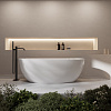 Картинка анонса товара «ванна акриловая vincea vbt-601-1600 1600x800x580 белый, щелевой перелив»