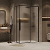 Душевой уголок GROSSMAN Galaxy 300.K33.01.9080.21.02 (90x80x195) прямоуг.,раздвиж,черн.матов,стекло шиншилла Душевой уголок GROSSMAN Galaxy 300.K33.01.9080.21.02 (90x80x195) прямоуг.,раздвиж,черн.матов,стекло шиншилла