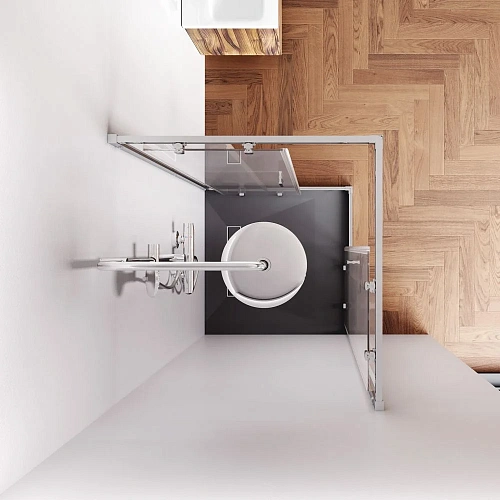 Душевой уголок AM.PM Gem W90G-403-8080-MT 80x80 хром матовый, стекло прозрачное Душевой уголок AM.PM Gem W90G-403-8080-MT 80x80 хром матовый, стекло прозрачное