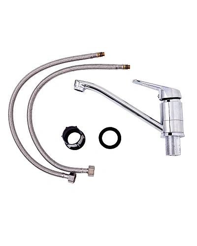 Смеситель для кухни OneLife P11-000cr полимерный хром Смеситель для кухни OneLife P11-000cr полимерный хром