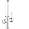 Смеситель для кухни GROHE Red Duo New с функцией кипячения воды (Водонагреватель M-size в комплекте) 30327001 Смеситель для кухни GROHE Red Duo New с функцией кипячения воды (Водонагреватель M-size в комплекте) 30327001