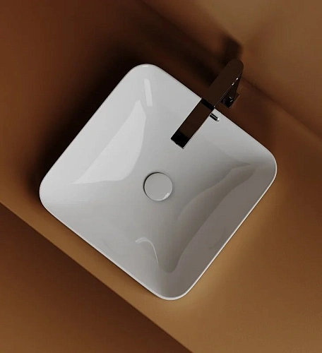 Раковина Ceramica Nova Element CN6077 встраиваемая сверху 438x438x172 мм белый Раковина Ceramica Nova Element CN6077 встраиваемая сверху 438x438x172 мм белый