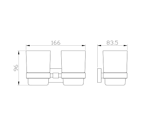 Стакан Wonzon & Woghand GRAFFITY темный графит (WW-9328-GM) Стакан Wonzon & Woghand GRAFFITY темный графит (WW-9328-GM)