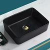 Раковина CeramaLux 9103MB накладная, черный матовый Раковина CeramaLux 9103MB накладная, черный матовый