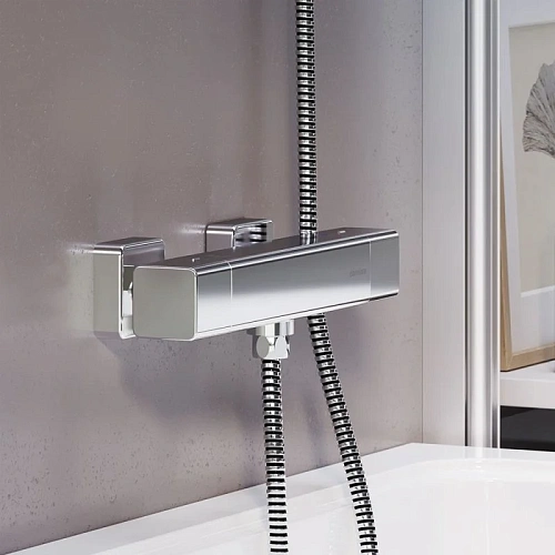 Смеситель для душа Damixa Gala 536000000 термостатический хром Смеситель для душа Damixa Gala 536000000 термостатический хром